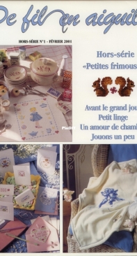 De fil en Aiguille Hors-Série DFEA HS - Issue 01 - Petites Frimousses - February 2001 - French