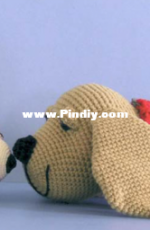 Bluebeary Treasures - Sue Pendleton - Henry the Amigurumi Hound Dog - Russian - Translated- Free