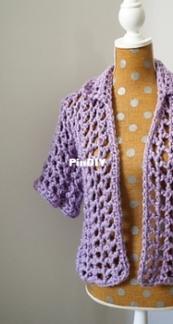 The Snugglery - Michelle Greenberg - Chunky Mesh Overshirt - Free