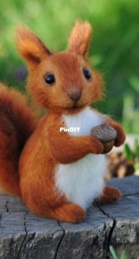 Anchutka Toys - Anna Kudinova - Squirrel  - Russian