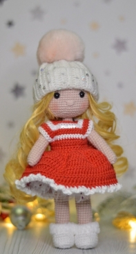 Vishnevaya Masterskaya - Valentina Vishnevskaya - Christmas Doll