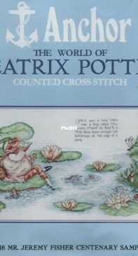 Anchor JC216 - Mr Jeremy Fisher Century Sampler by Beatrix Potter PCS