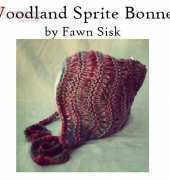 Woodland sprite bonnet by Fawn Sisk