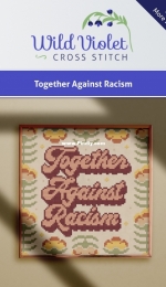 Wild Violet Cross Stitch - Together Against Racism