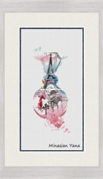 MiAxStitch - Paris Silhouette by Minasyan Yana