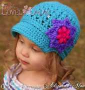 The Lovely Crow - Elizabeth Alan - Little Sport Newsboy Hat