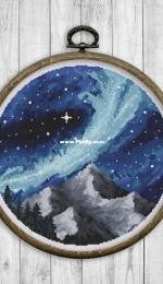 2x2 Stitch Art - Landscape # 7