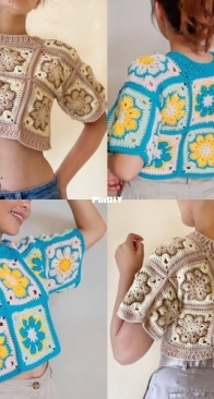 Sunshine and Crafts - Salve Alessandria Alcantara - Leonor Top