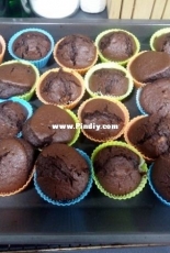 Chocolate muffins.
