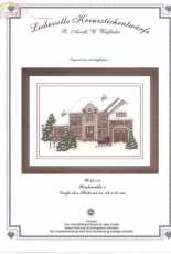 Liebevolle Kreuzstichentwürfe LKE W-48-11 - Wintervilla 1