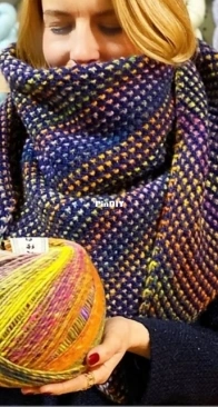 Twinkle Town Shawl by Karin Fernandes