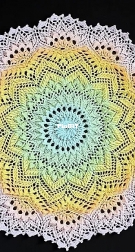 Nelly Klos - Christmas CAL Doily - English