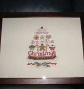 Christmas sweets tray