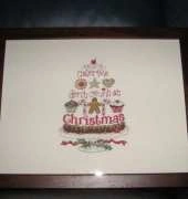 Christmas sweets tray