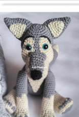 Little Green Bear - Wilbur the wolf