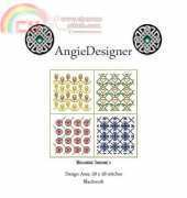 Angie Designer - Biscornu Seasons Blackwork