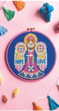 Hark, the Herald Angel by Emma Congdon from Merry Stitchmas + The World of Cross Stitching 365 PCS + XSD