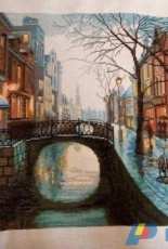 Finish! Autumn evening