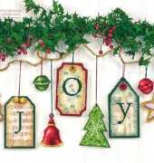Dimensions 8849 Joy Tag Ornaments