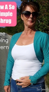So Sew Easy - So Simple Shrug - Free
