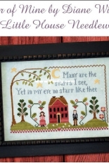 Starr of Mine by Little House Needleworks from The Gift of Stitching 43 PCS + XSD