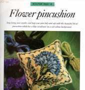 discovering needle craft needlepoint project 40 flower pincushion