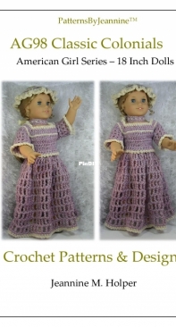 Patterns by Jeannine - Jeannine M. Holper - AG98 Classic Colonials
