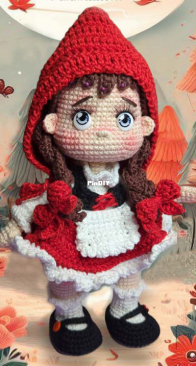 Red Bunny Crochet - Lil Red Riding Hood