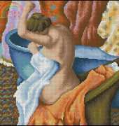 Artime Cuadros 32 - Mujer sentada secandose Bathing Lady