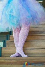 Knotions, Early Fall 2016-Pia Ballerina Stockings by Senja Jarva-Free