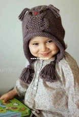 Owl Ways Hat by Ekaterina Filippova-Blanchard (English)