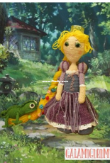 Galamigurumis - Gala Rebes - Rapunzel Crochet Princess - Spanish - Free