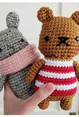 Hello Happy -Lisa - Chubby striped bear and bunny - Free
