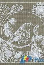 Panna PT-1865 - White Lace. Bird