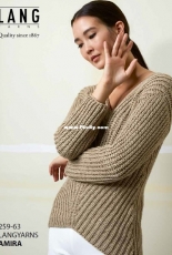 259-63 Lang Yarns Amira by LANGYARNS SWITZERLAND -English-Dutch-French-German