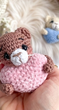 BellArt Gabriela - Gabriela Scheidegger - Mini Heart-Bear - Mini Herz-Bär - German