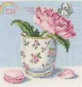 DMC BK868 Peony and macaron xsd