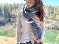 Off the Beaten Hook - Lindsey Roe - Cyclone Scarf