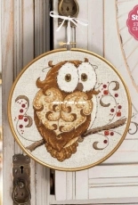 Twit Too - Sparkly Owl by Faby Reilly from The World of Cross Stitching TWOCS 272 XSD