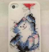 My very first cross stitch - a phone case