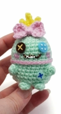 Delinlea - Danielle - Scrump Ufufy Amigurumi - Free