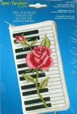 Janlynn SGP-0170  Rose on Piano Keys