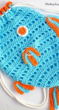 Winding Road Crochet - Lindsey Dale - Fish Beach Bag - Free