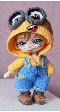 Ekaterina Egorova (Vlasova) - Екатерина Егорова (Власова) - Doll Minion - Кукла Миньон - Russian