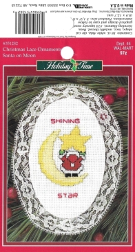 Leisure Arts -351282 - Santa on Moon