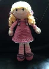 muñeca a crochet