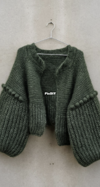 Grey Sheep Bobble Jacket - Neringa Ruke