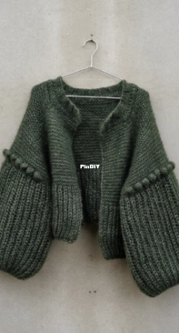 Grey Sheep Bobble Jacket - Neringa Ruke