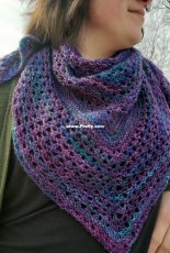 Not A lot of Rain in April Shawl by Cozy Up Knits-Free