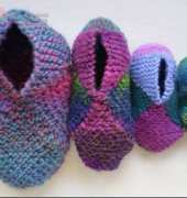 Frankies Knitted Stuff - Square Slippers by Frankie Brown